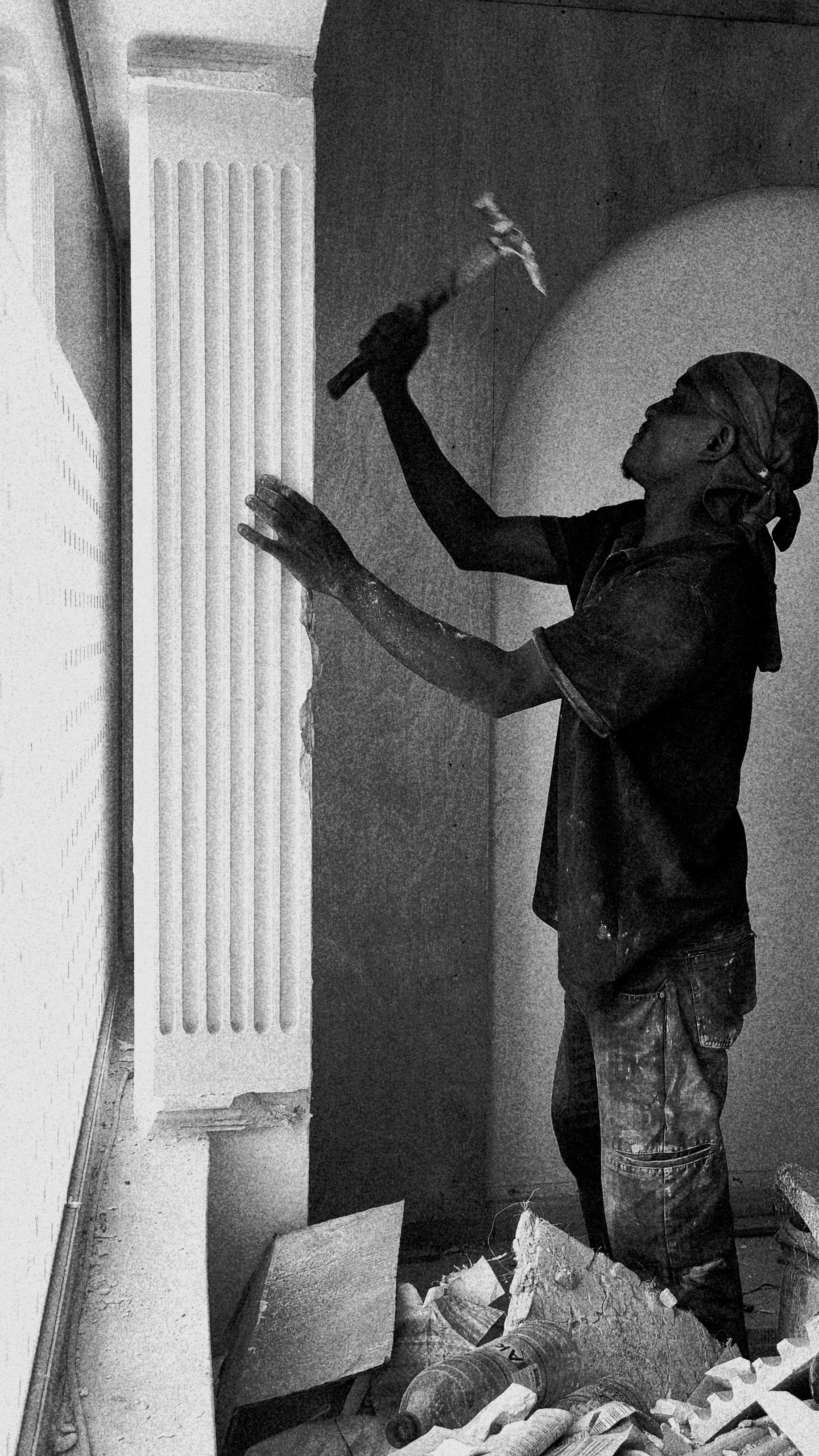 Préparer le support pour accueillir le nouveau